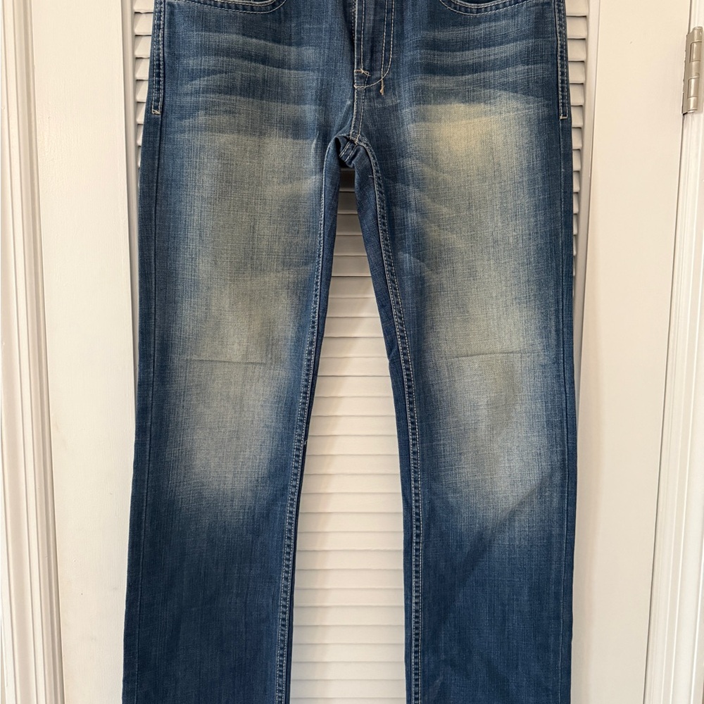 Buffalo David Bitton Men's Straight Jeans - Blue
